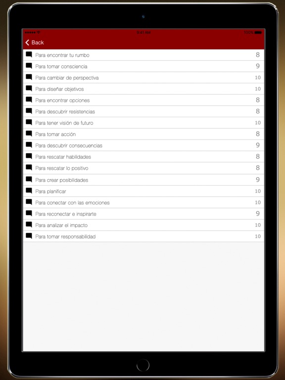Screenshot #6 pour Coaching Personal