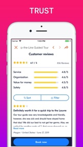 Paris Museums Visitor Guide screenshot