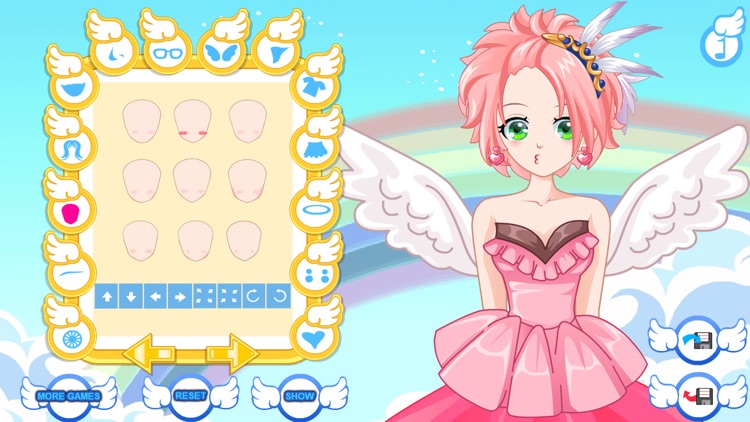 Dress Up Games, Angel Avatar