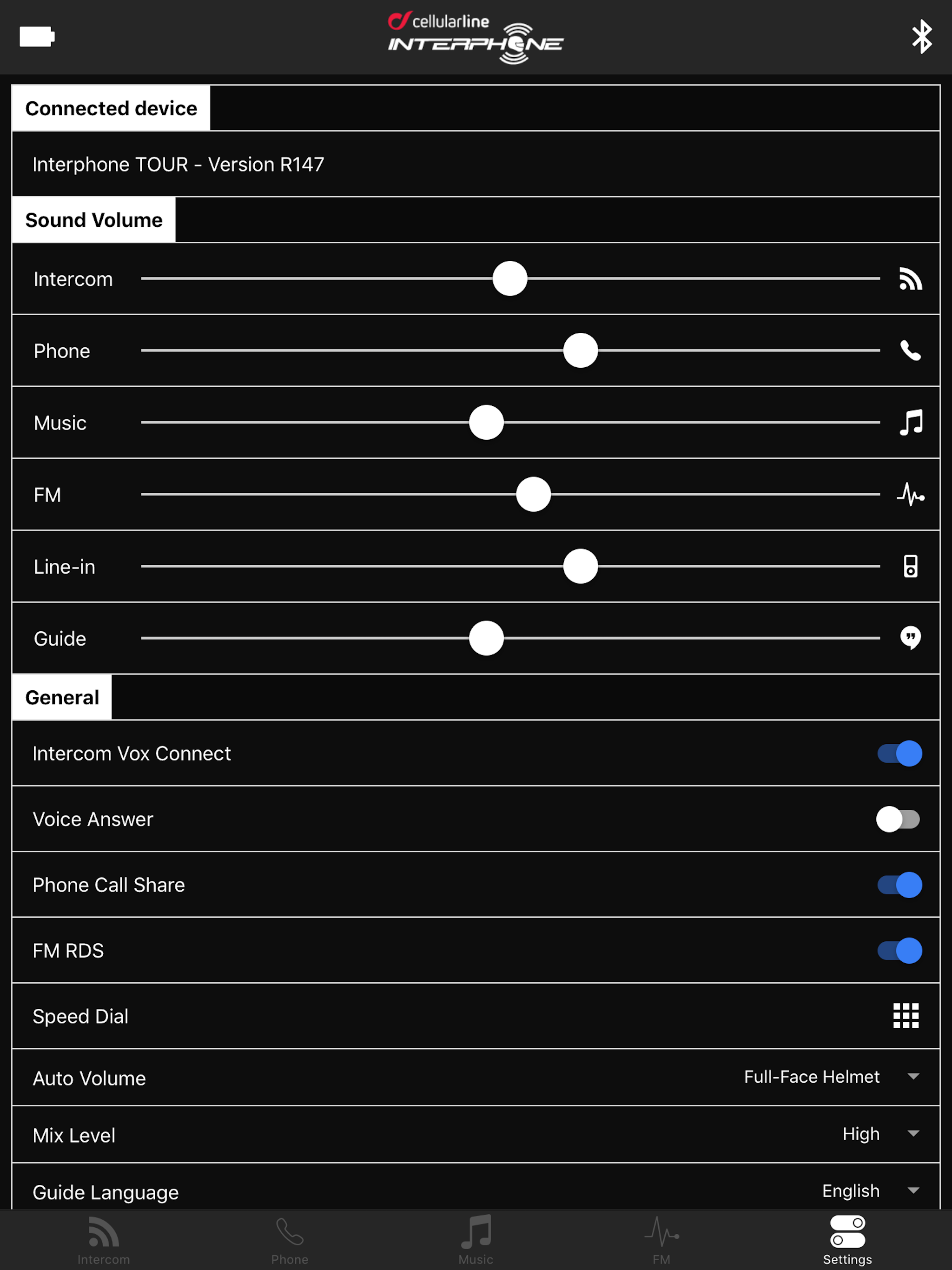 Interphone Control screenshot 10