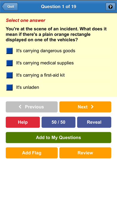 PCV Driving Theory Test 2019 screenshot