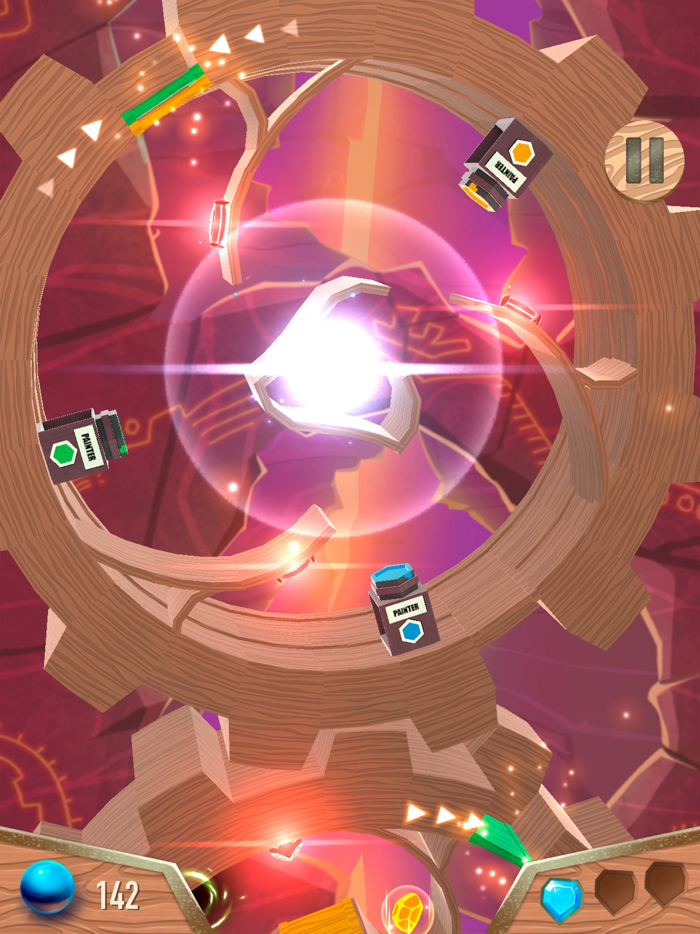 SpinandPin Rolling Ball Maze