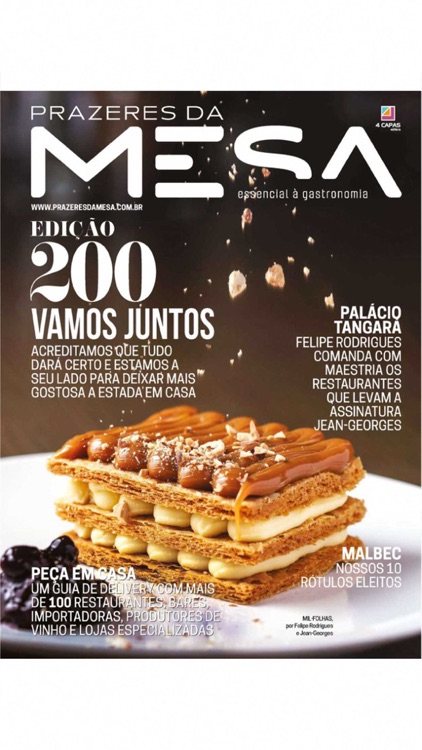 Revista Prazeres da Mesa