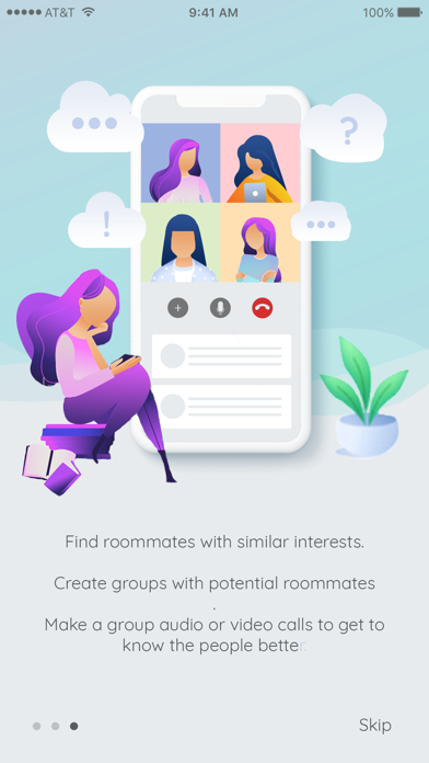 Screenshot 3 of DormWith - College Roommates App