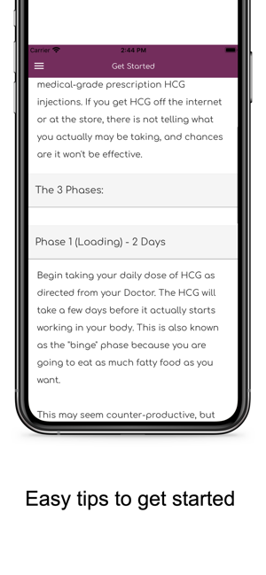 HCG Diet Guide - Weight Loss(圖5)-速報App