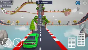 Car Stunts 3D - Sky Parkour screenshot 5