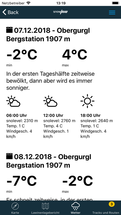Screenshot #3 pour snowhow freeride