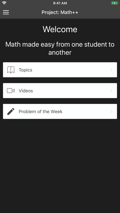 Project: Math++ Screenshot
