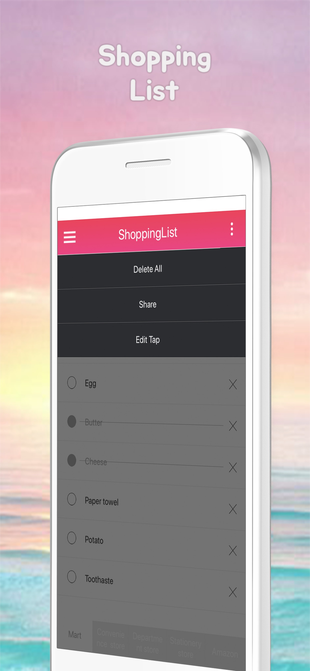 Shopping List - App screenshot 3