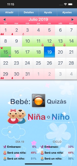 embarazo de nina calculadora