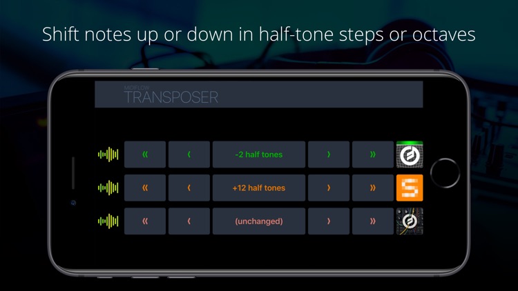 Midiflow Transposer (Audiobus)