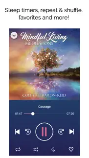 mindful living meditations iphone screenshot 3