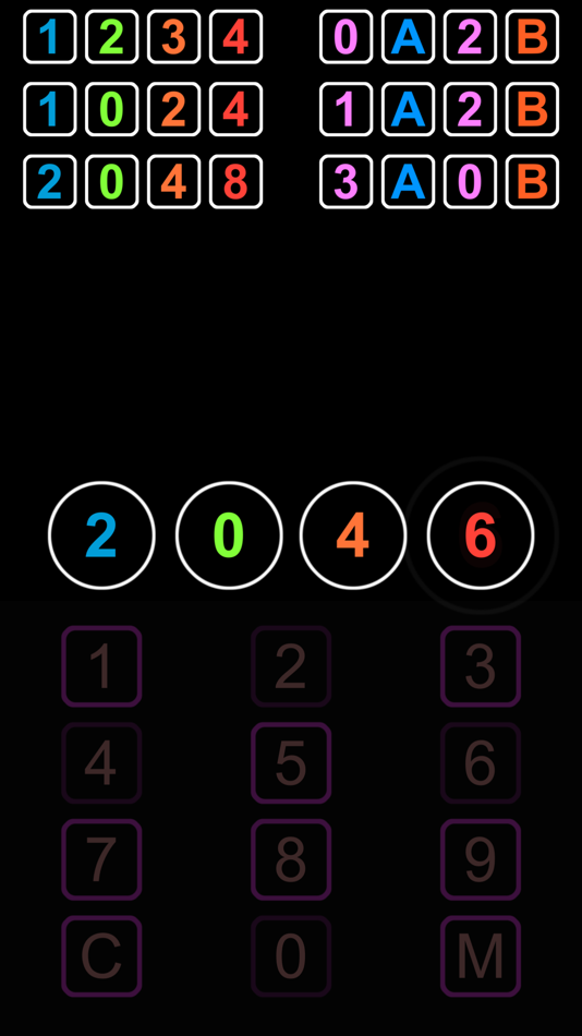 #4. NUMS - 1A2B Guess Number Game (iOS) 来自: 广杰 周