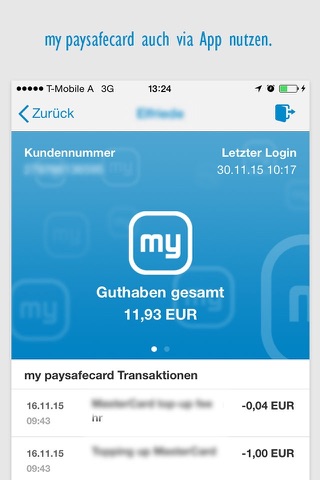 paysafecard - prepaid payments screenshot 3