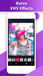glitch video photo 3d effect.s iphone screenshot 2
