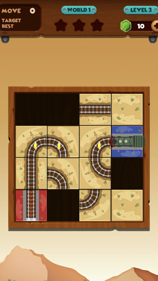 #3. Unblock Train: Slide Puzzle (iOS) 由: Sercan Sevindik