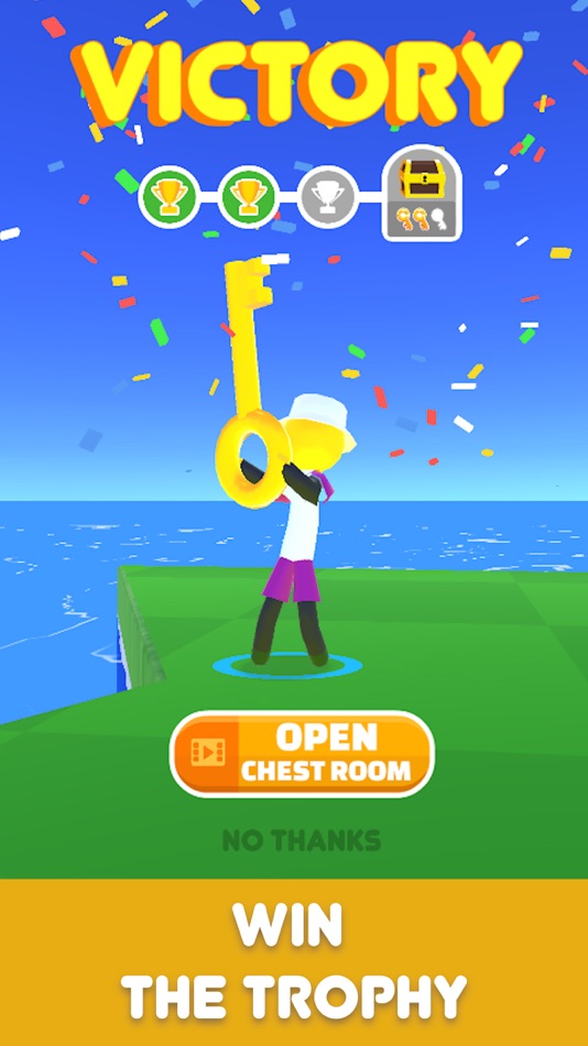 #4. Golf Race (iOS) Por: MADBOX