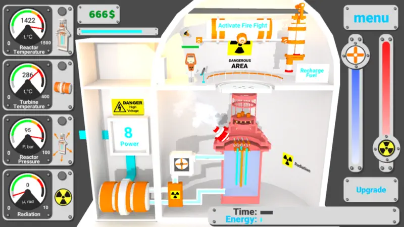Nuclear inc 2. Power Reactor screenshot 1 of 5