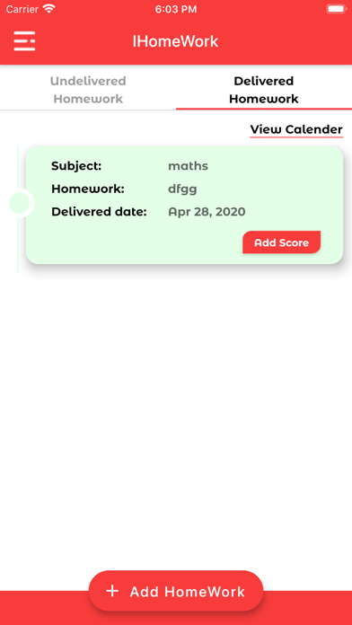 App screenshot