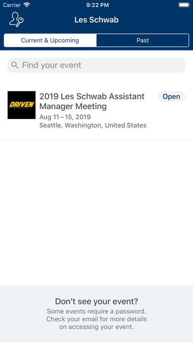 How to cancel & delete Les Schwab Annual Meetings from iphone & ipad 1