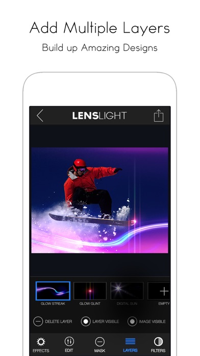 LensLight Visual Effects Screenshot