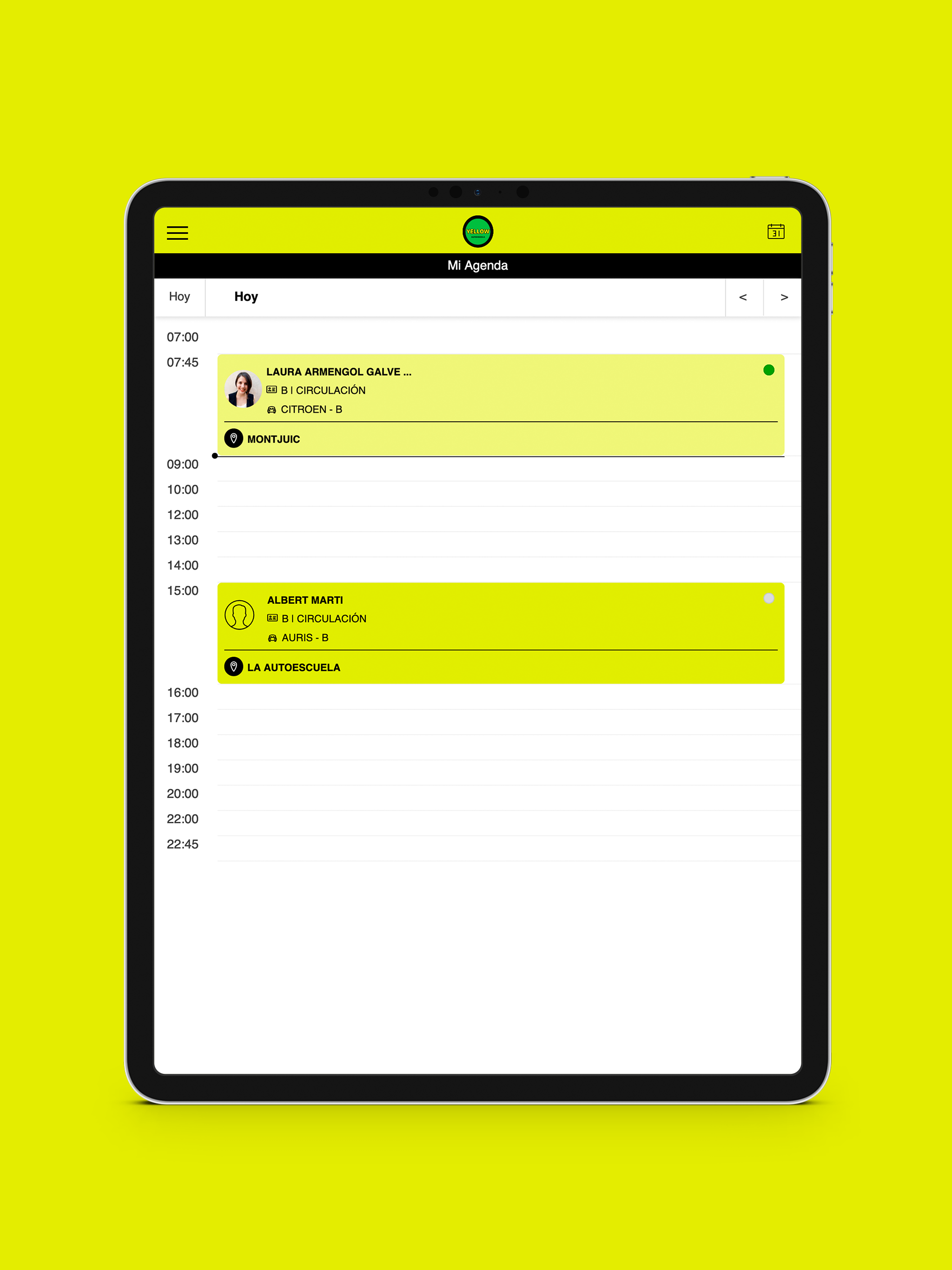 Autoescuela Yellow screenshot 11