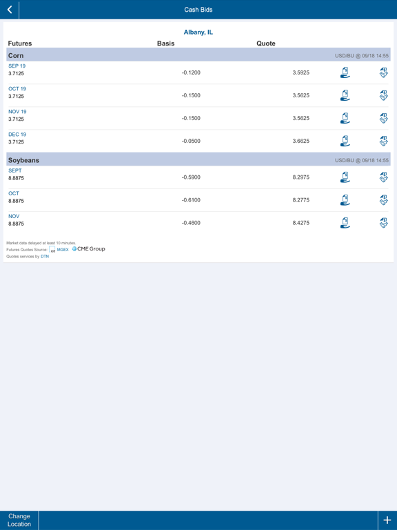 Bunge Mobile iPad screenshot 4 - Business app