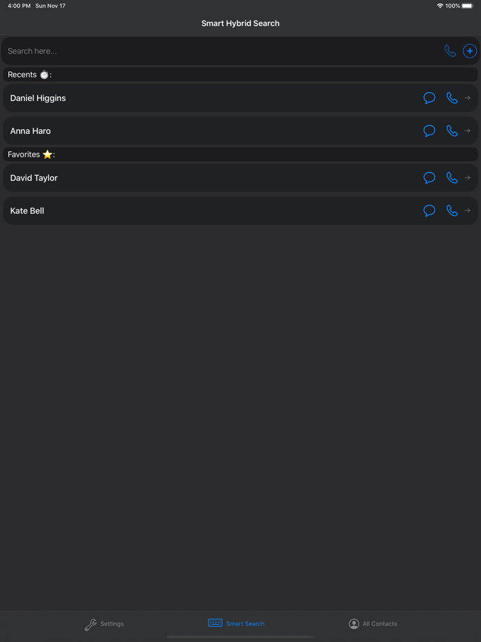 Contacts Pro Manager