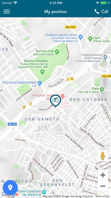 GOSafe Cycling Screenshot