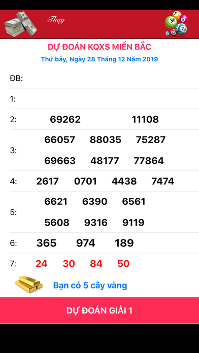 Screenshot #2 pour Dự đoán KQXS