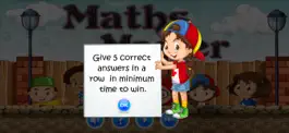 Game screenshot Master of Maths : Early Learn apk