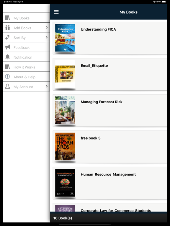 Screenshot #5 pour Virtual Books