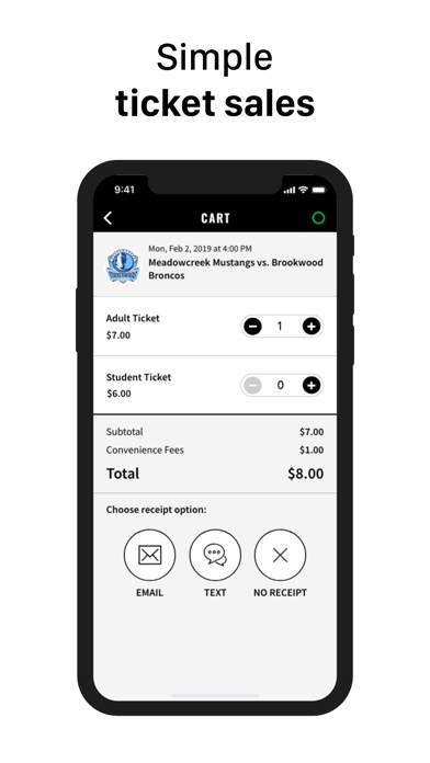 GoFan: Sell Tickets to Events Screenshot