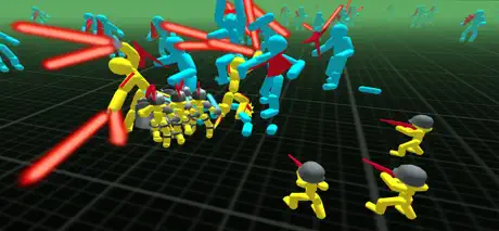 Stickman Neon Battle Simulator