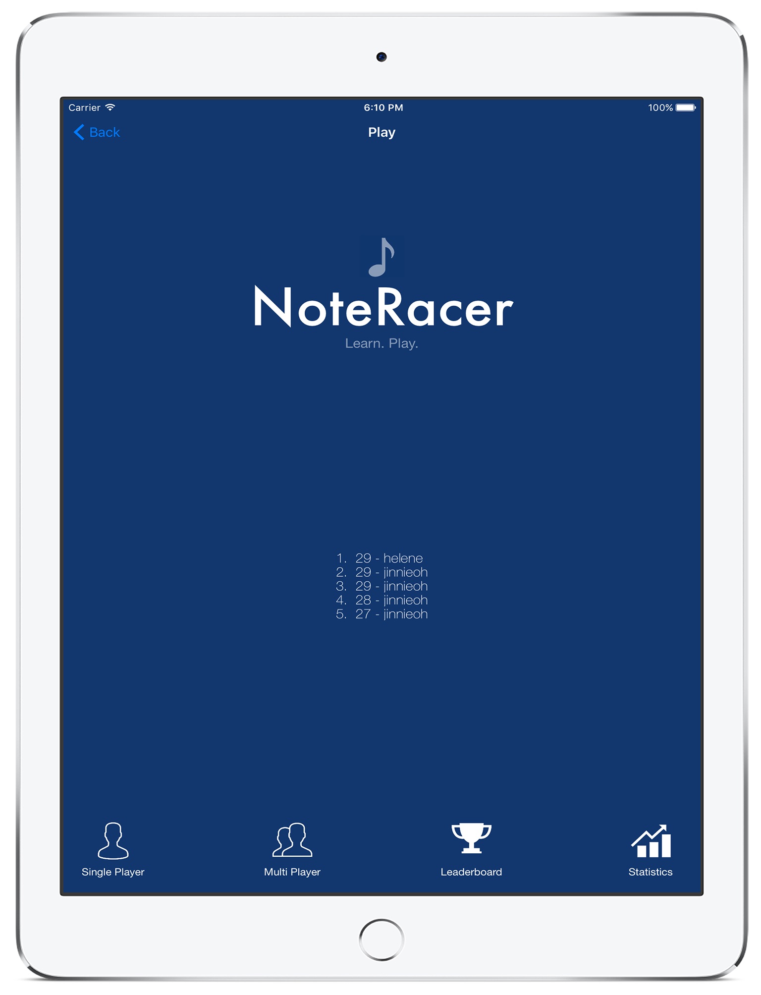 NoteRacer - Music Note Reading screenshot 3