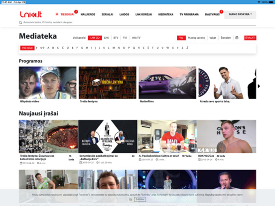Screenshot #4 pour LNK.LT