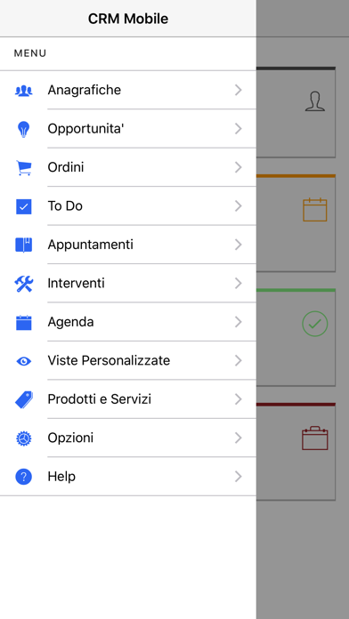 Bcom CRM Mobile Screenshot