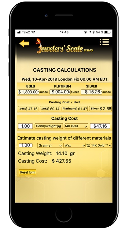 Jewelers' Scale Pro screenshot-6