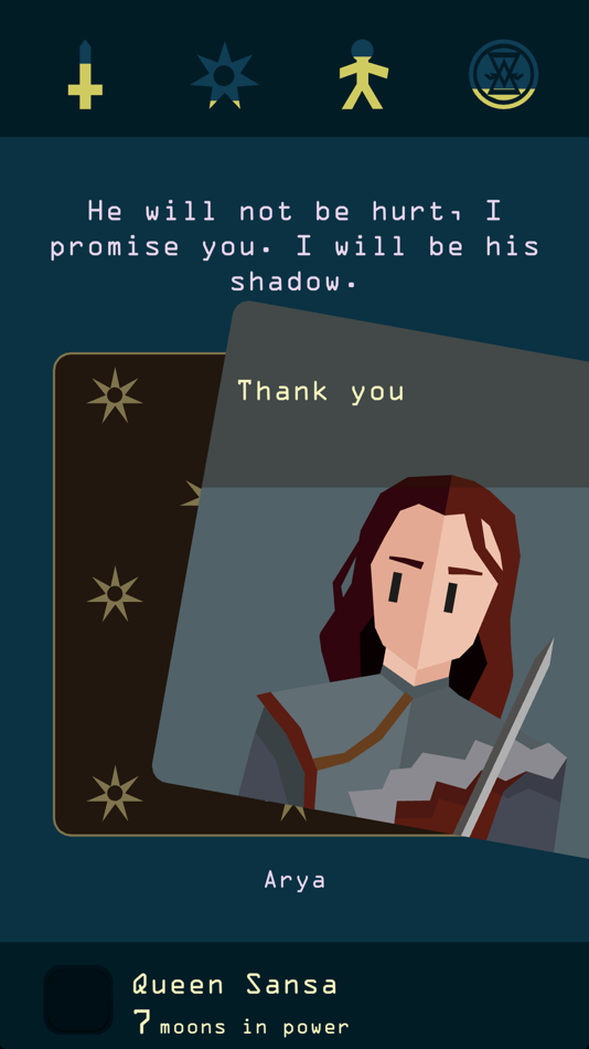 #10. Reigns: Game of Thrones (iOS) De: Devolver
