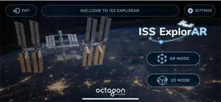 Screenshot 1 ISS ExplorAR iphone