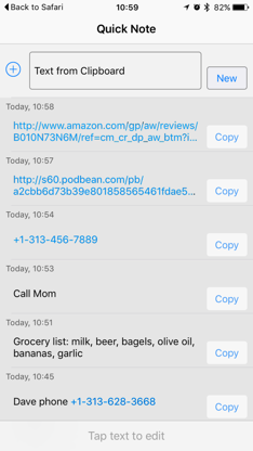 Quick Note App screenshot 1