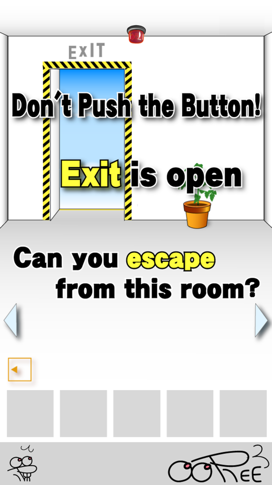 #2. Don't Push the Button4 (iOS) Podle: YOUHEI SHINRA