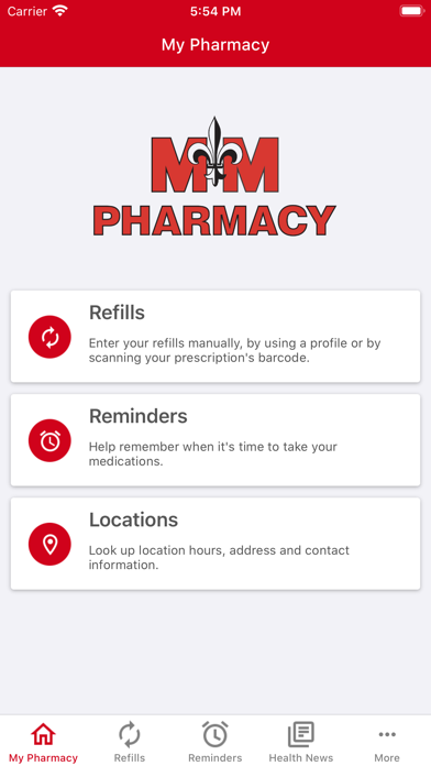 Screenshot #1 pour M&M Pharmacy