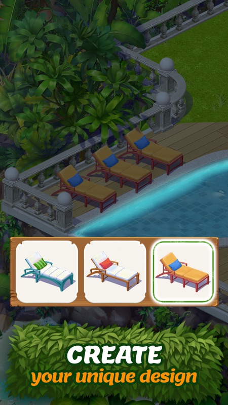 Tropical Forest: Match 3D Game screenshot 2