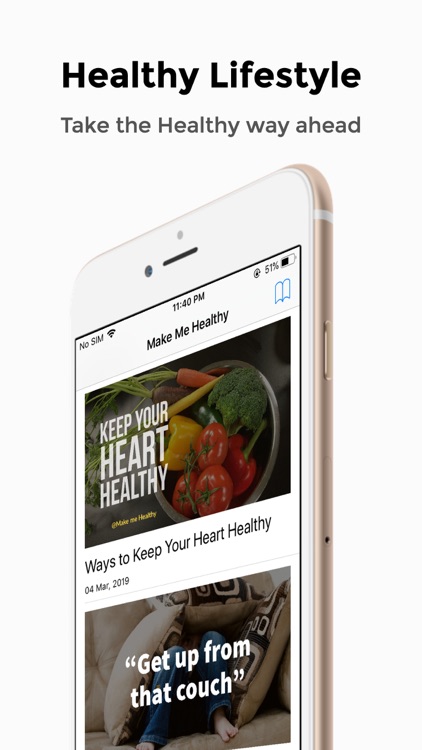 Make Me Healthy - Fitness app