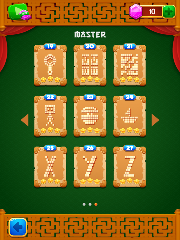 Mahjong Epic Solitaire iPad screenshot