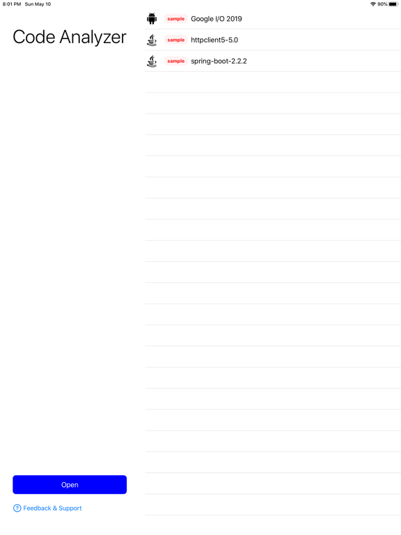 Code Analyzer iPad screenshot 1 - Developer Tools app