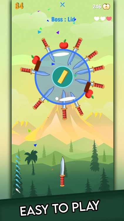 Knife Target: Flip Knife Throw