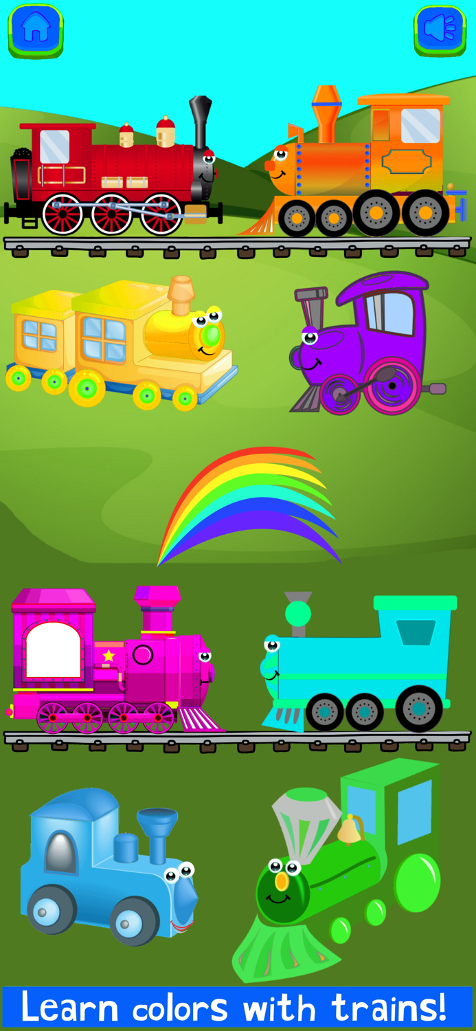 Train Games for Colors 1 2 3