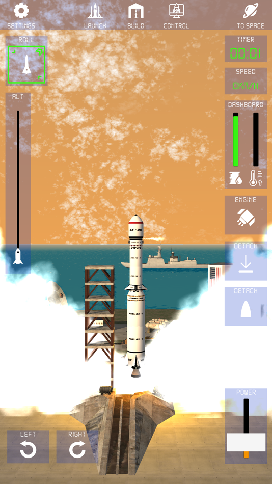 #1. Space Rocket Exploration (iOS) Podle: Genc Sadiku
